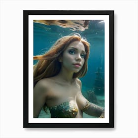 Mermaid-Reimagined 44 Art Print