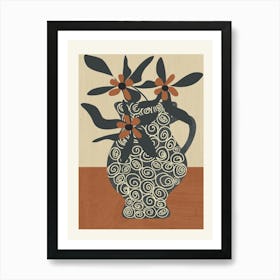 Modern Bloom 1 Art Print