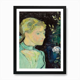 Van Gogh - Portrait Of A Young Woman Art Print