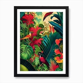 Tropical Paradise 3 Botanical Art Print