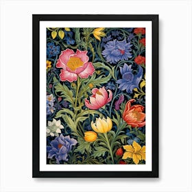 William Morris Floral 2 Art Print