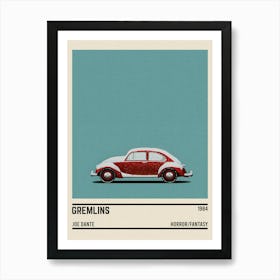 Gremlins Car Movie Art Print