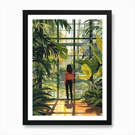 In The Garden Longwood Gardens Usa 3 Art Print