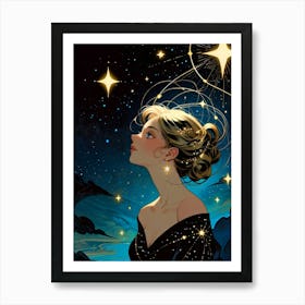 Starry Night 179 Art Print