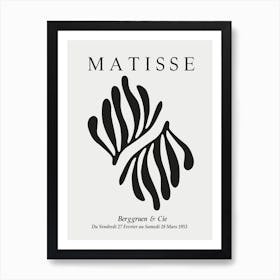 Matisse Minimal Cutout 13 Art Print