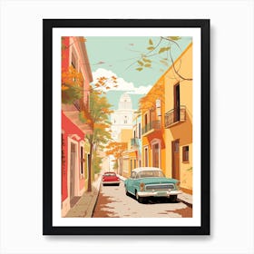 Lima In Autumn Fall Travel Art 1 Art Print