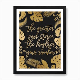 The Great Your Storm Art Print