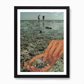 Hunting for Treasure  Art Print