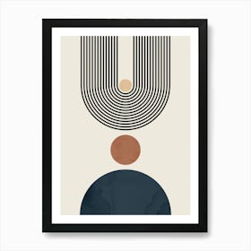 Art of circles in harmony 11 Art Print