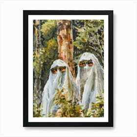 Ghosts In The Woods 3 Art Print