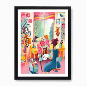 Art Studio Art Print