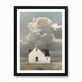 House In The Sky Art Print