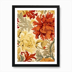 Floral Pattern 13 Art Print