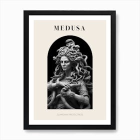 Medusa, Greek Mythology Poster Art Print