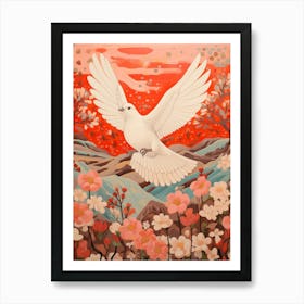 Pigeon 1 Detailed Bird Painting Art Print