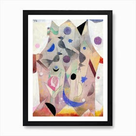 Persische Nachtigallen, Paul Klee Art Print