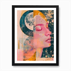 The Moon Art Print