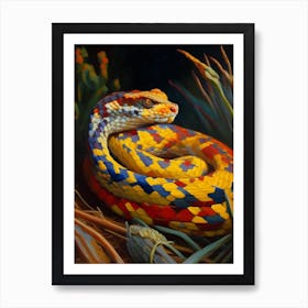 Corn Snake 1 Painting Art Print