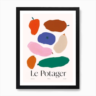 Le Potager Art Print