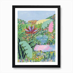 Colorful Jungle Art Print