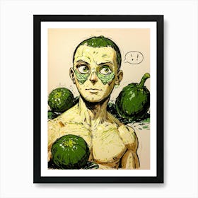 Green Man Art Print