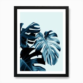 Clean Monstera Ii Art Print