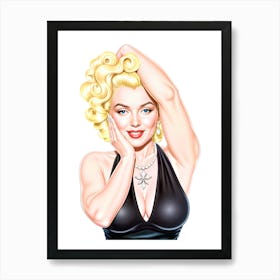 Golden Age Marilyn Art Print