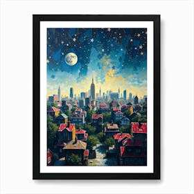 Cityscape 7 Art Print