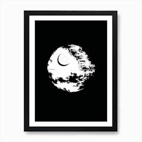 Death Star of the Space Poster