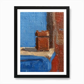 Box On A Table Art Print