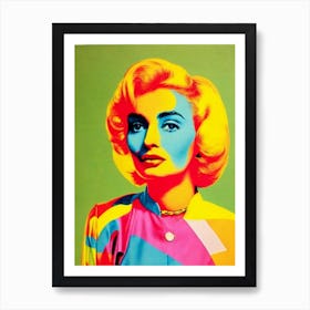 Emmanuelle Riva Colourful Pop Movies Art Movies Poster