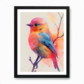 Colorful Bird 14 Art Print