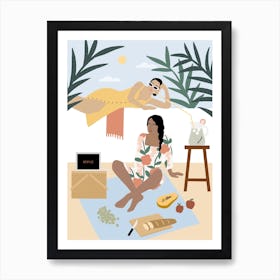 Summer Picnic Art Print