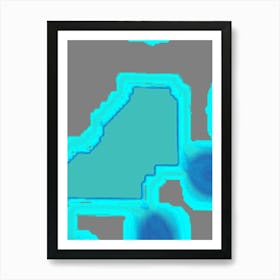 Map Of New York City Art Print