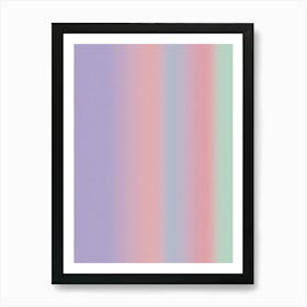 Pastel Color Palette Art Print