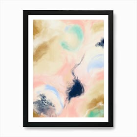 Pastel Blue Contemporary Art Print