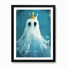 Ghost In A Crown Art Print