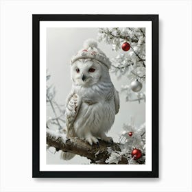 Snowy Owl Art Print