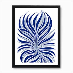 Tillandsia Stencil Style Art Print