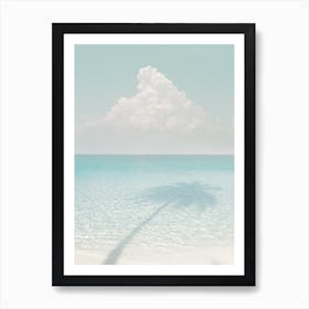 Minimalist Tropical Water Travel Photography Art Print