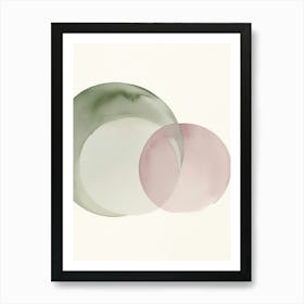 Two Glass Plates Art Print