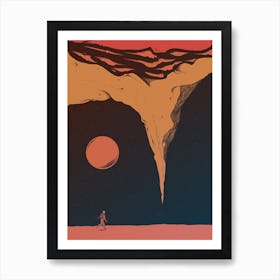 Under Stars Art Print