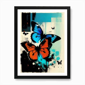 Two Butterflies 8 Art Print