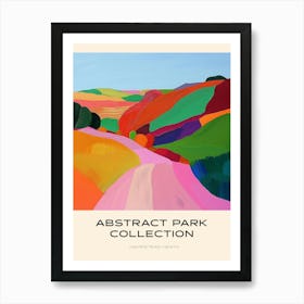 Abstract Park Collection Poster Hampstead Heath London 5 Art Print