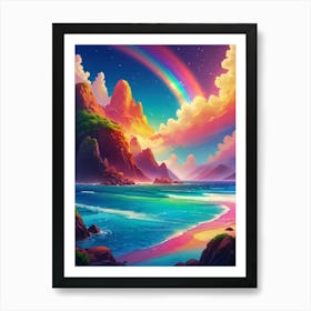 Rainbow In The Sky Art Print