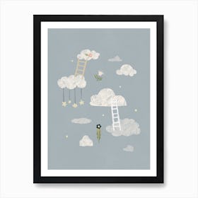 Clouds Art Print