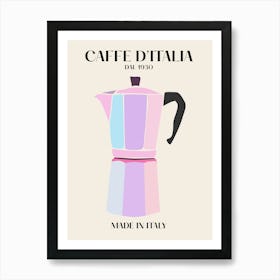 Italian Coffee Poster Espresso Illustration Vintage Coffee Print Illustrations Gift Art Print