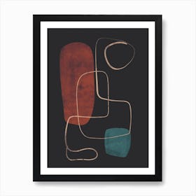 Modern Abstract Art 16 Art Print