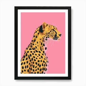 Cheetah Canvas Print 4 Art Print