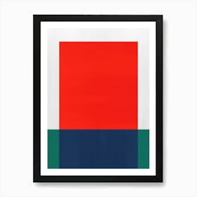 Modern geometric art 3 Art Print